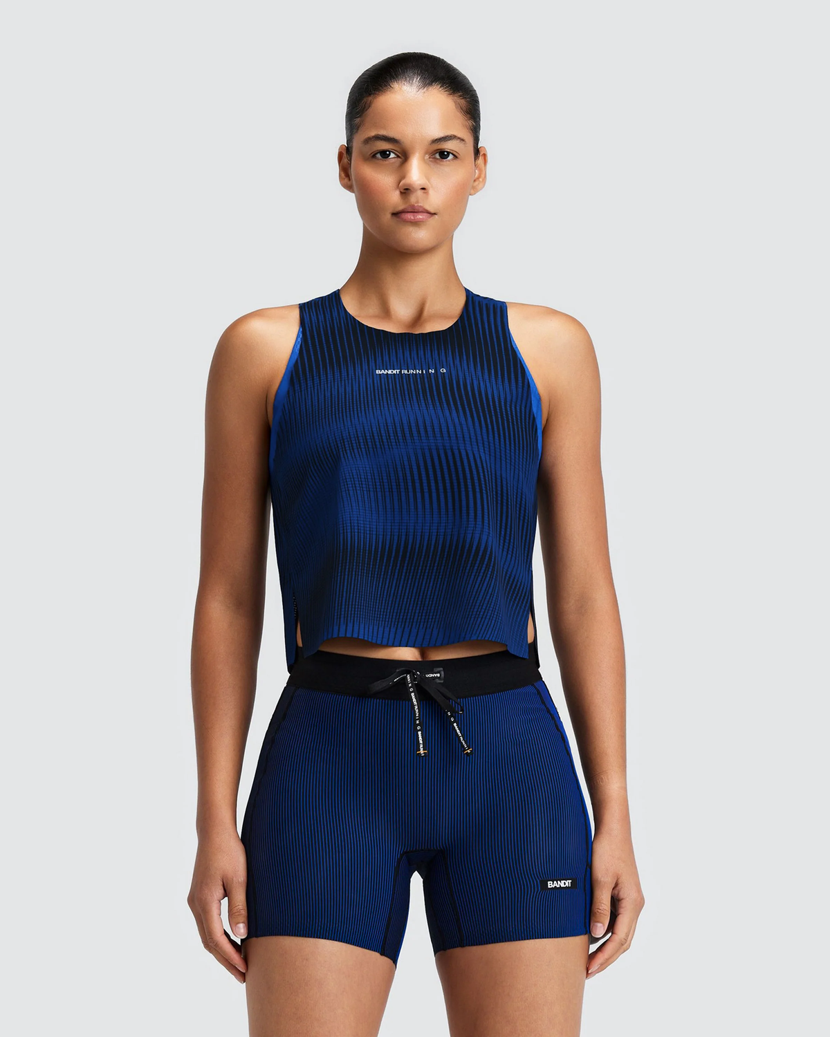 Bandit Women's CoolGrid™ Race Singlet - Bauhaus Blue