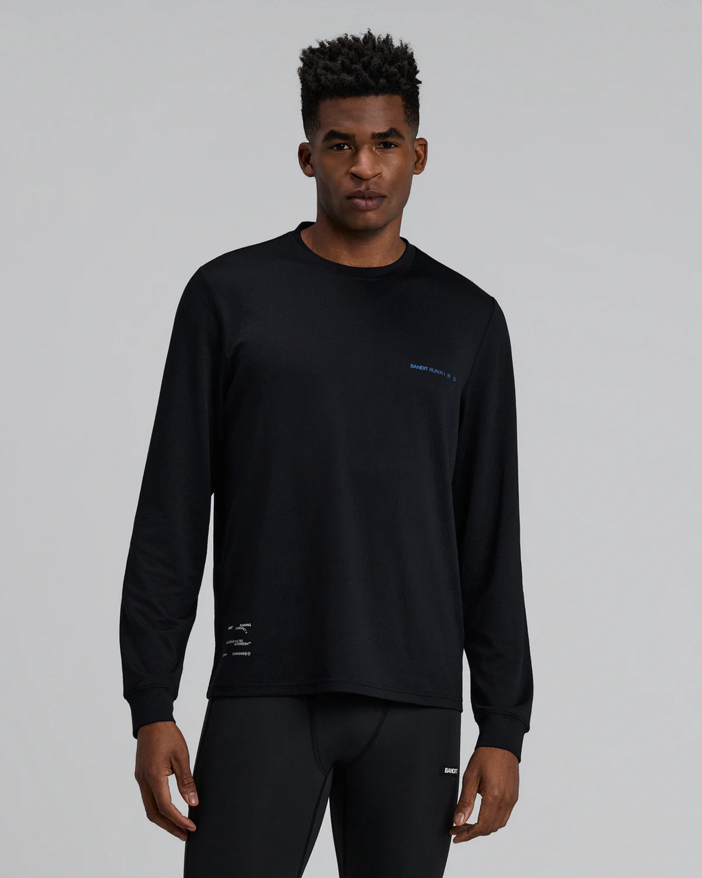 Bandit MEN'S MICROMESH™ LONG SLEEVE - BLACK