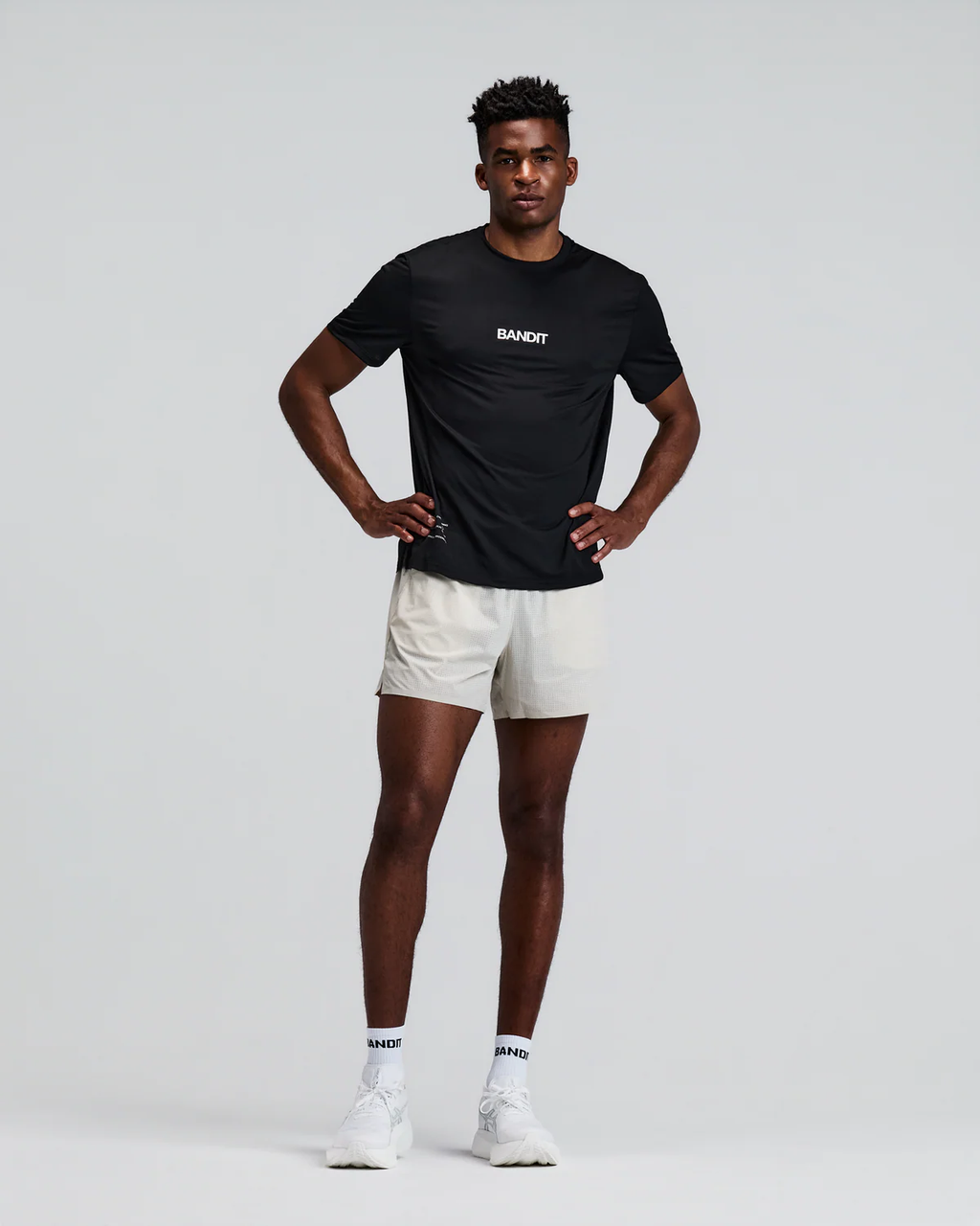 Bandit Running Men's Vento™ 5" Run Short - Champagne