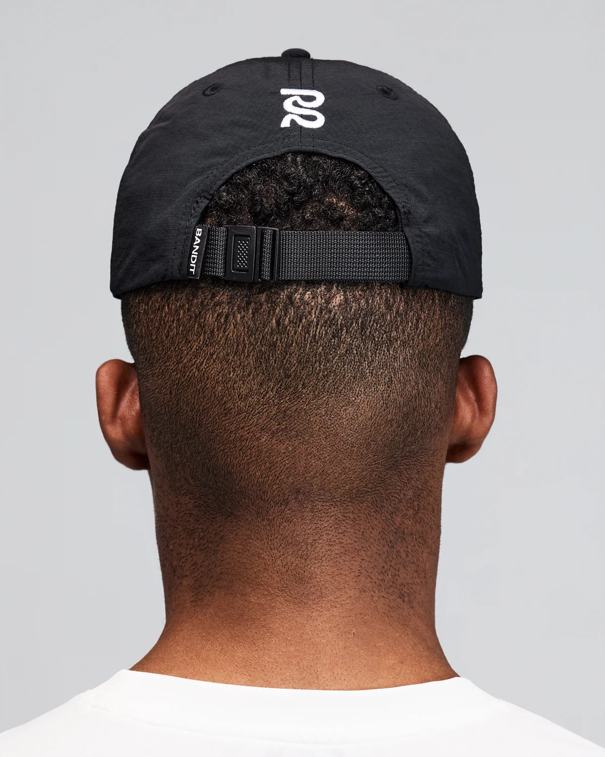 Bandit Running  Nylon Dad Hat - Black