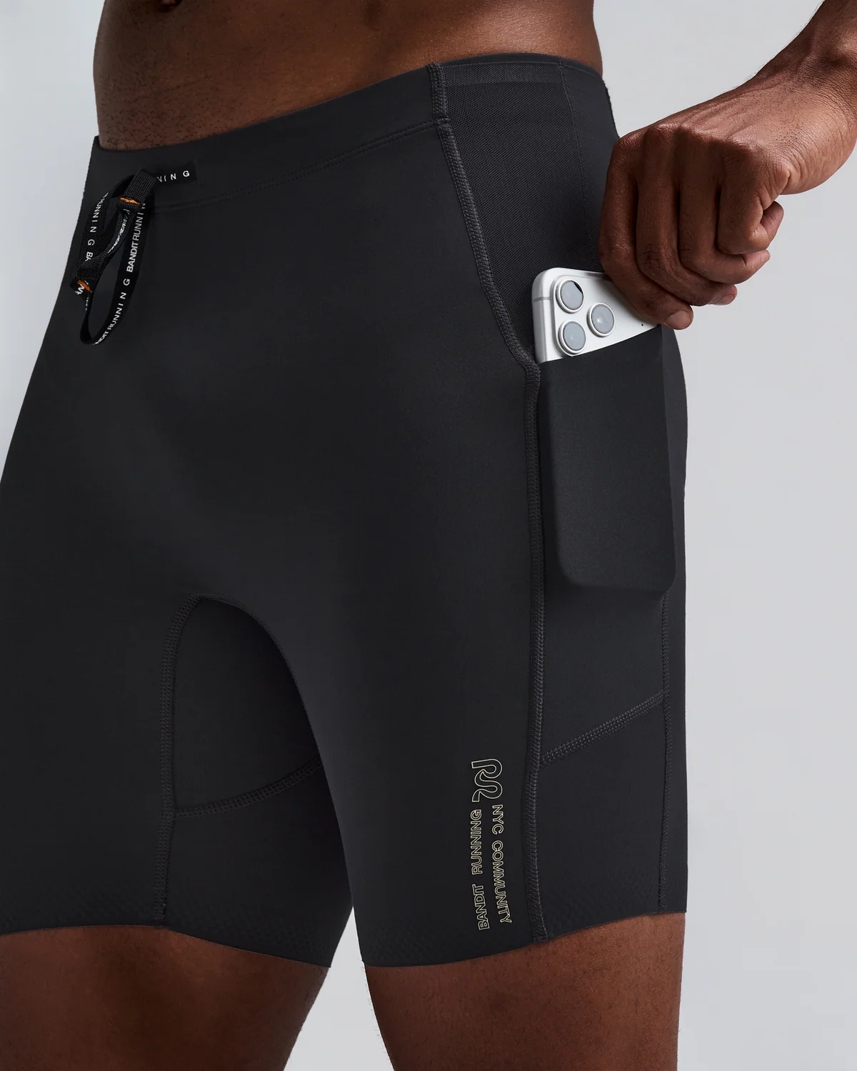 Bandit MEN'S VANISHER™ QUARTER TIGHTS - ANTHRACITE