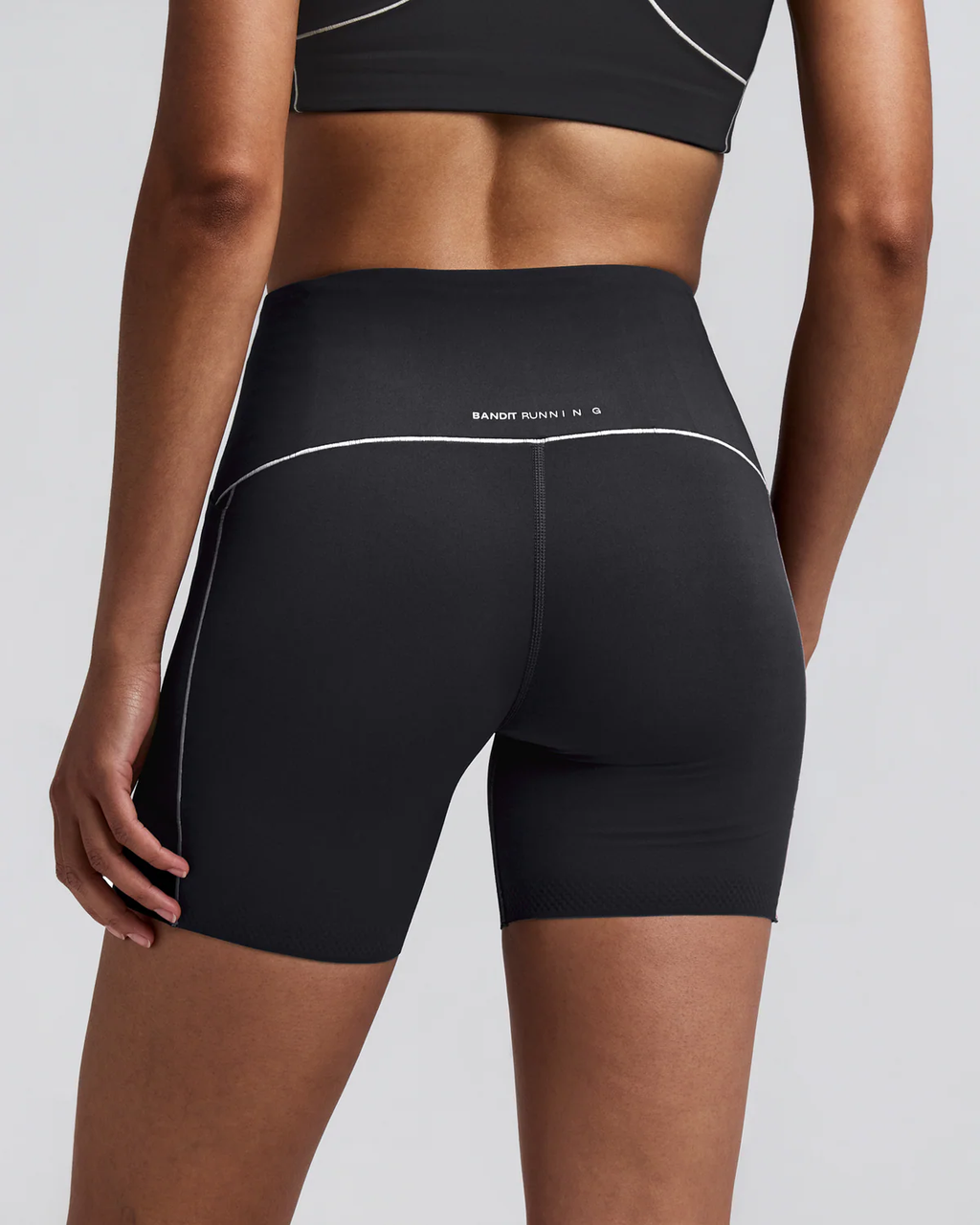 Bandit Running WOMEN'S VANISHER™ 5" POP STITCH™ HIGH WAIST COMPRESSION SHORT - ANTHRACITE