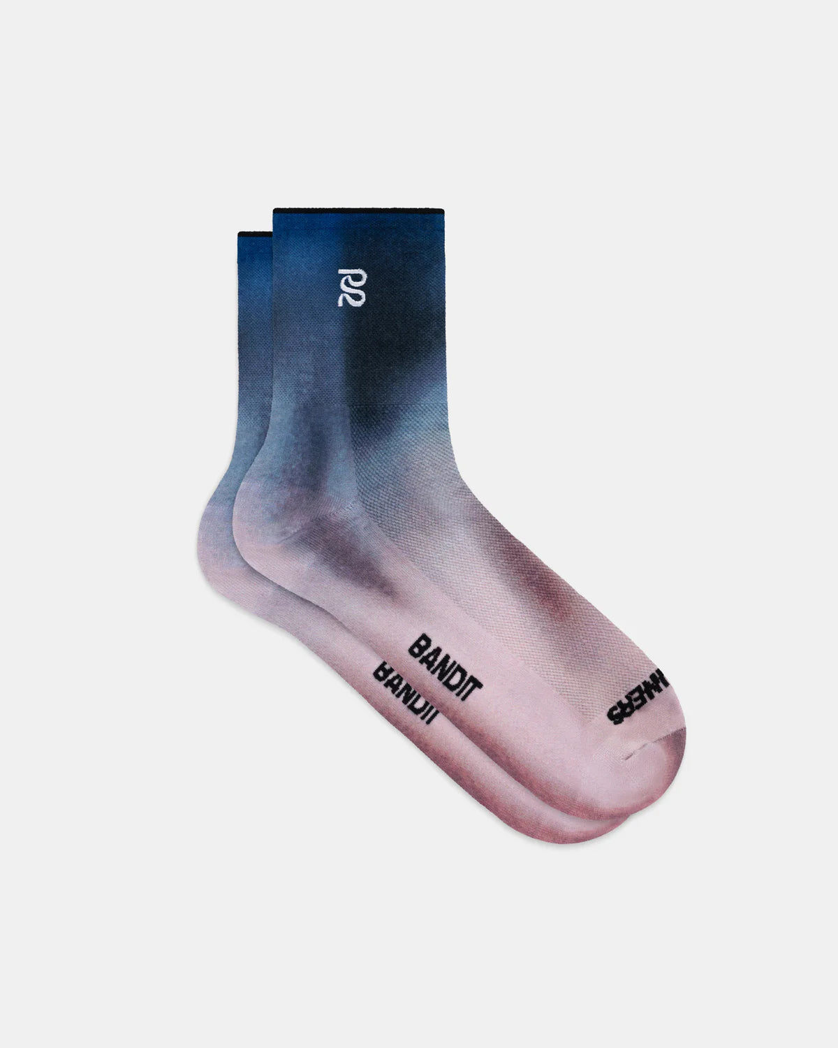 Bandit Running Lite Run™ Quarter Socks - Flow State Aegean Multi