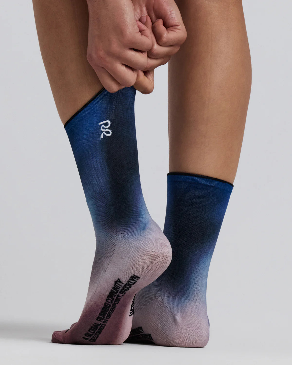 Bandit Running Lite Run™ Quarter Socks - Flow State Aegean Multi