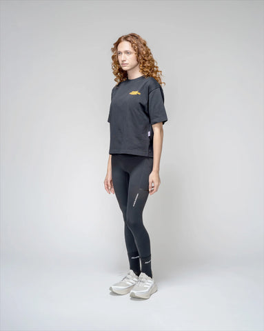Post Running High Flames Women´s Boulder T-Shirt Black