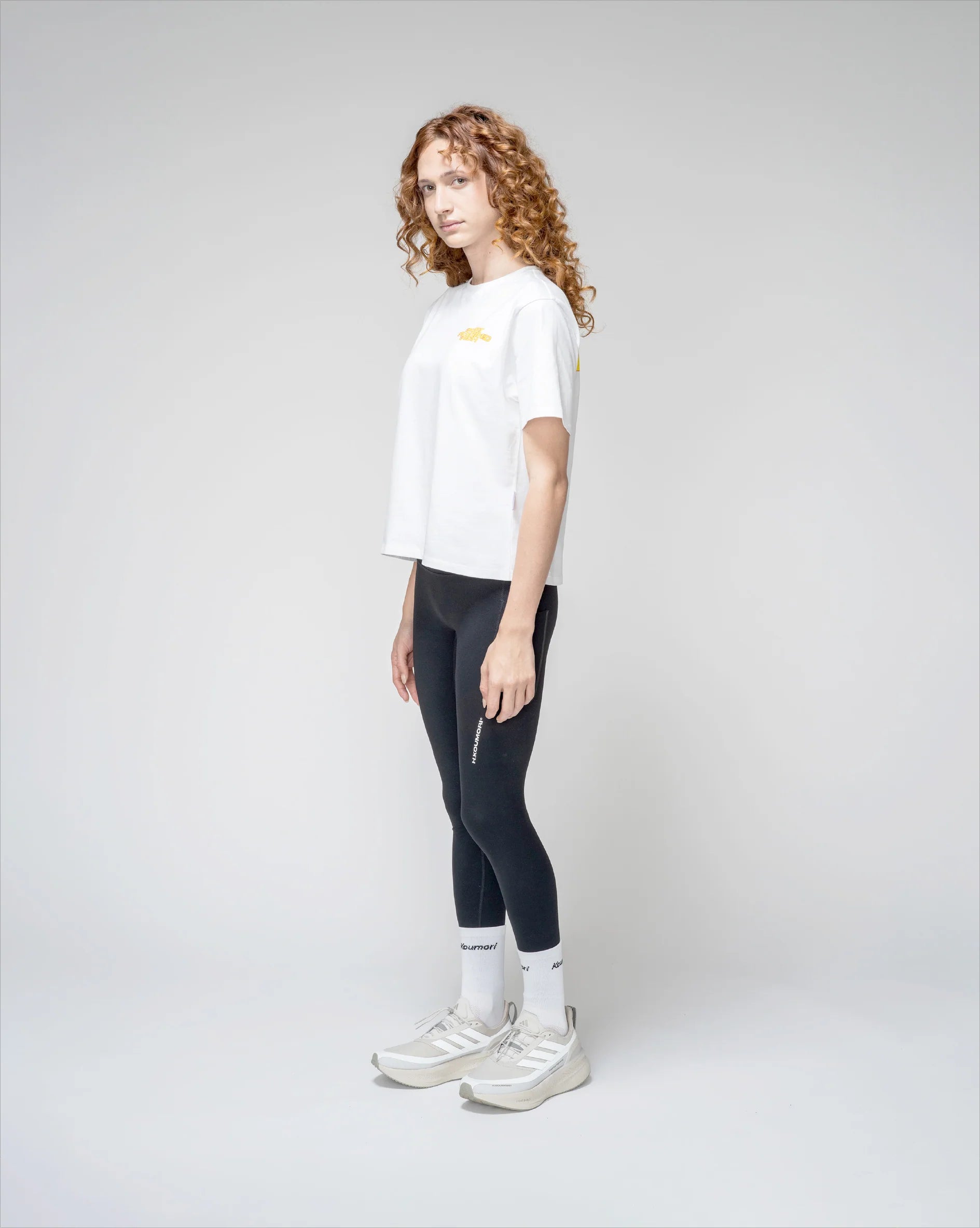 Post Running High Flames Women´s Regular T-Shirt White
